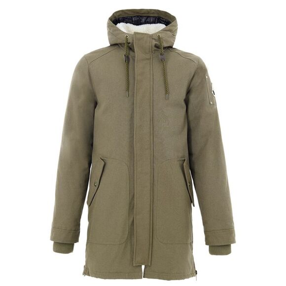 Moose Knuckles Green Cotton Men's Parka